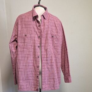 Alesbury Men's Casual Checkered Button-Down Shirt
